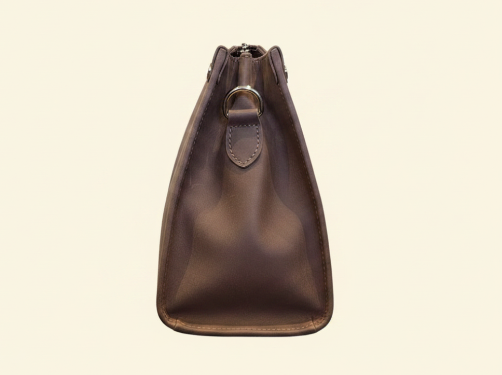 Nomad Satchel – Oil Pull-Up Leather