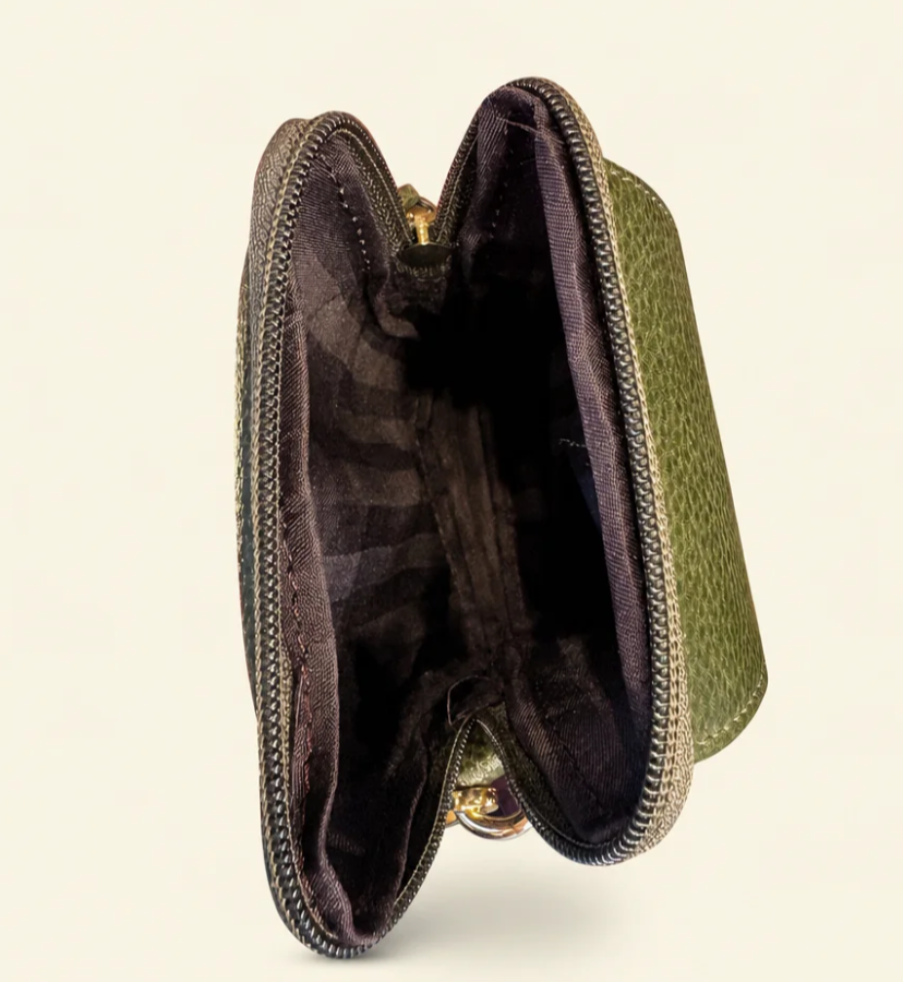 Tan Tales Leather Phone Bag