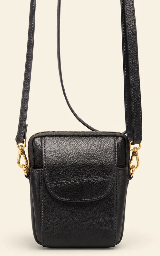 Tan Tales Leather Phone Bag