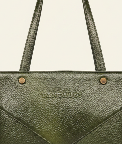 Tan Tales Dome Tote