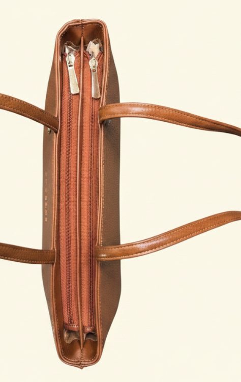 Tan Tales Dome Tote