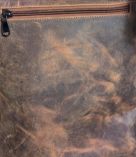 Tan Tales Multi-Pocket Leather Backpack