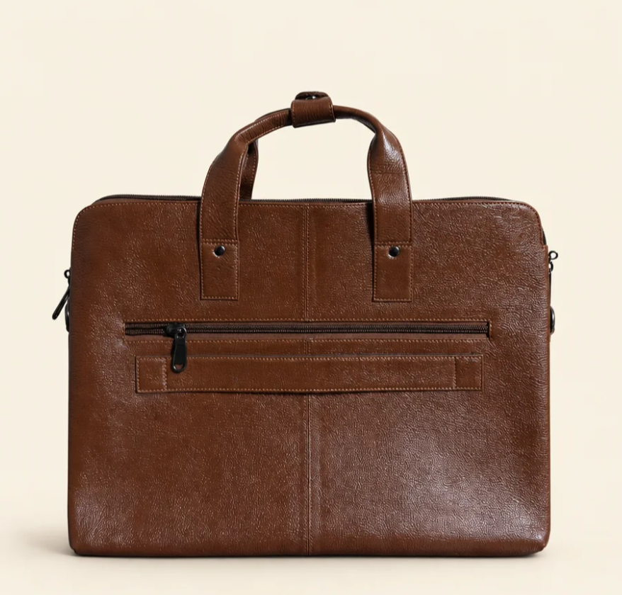 Tan Tales Executive Laptop Bag