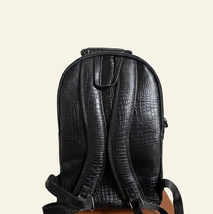 Tan Tales Heritage Leather Backpack