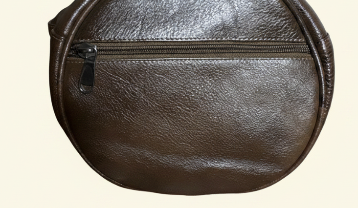 Tan Tales Leather Barrel Duffle