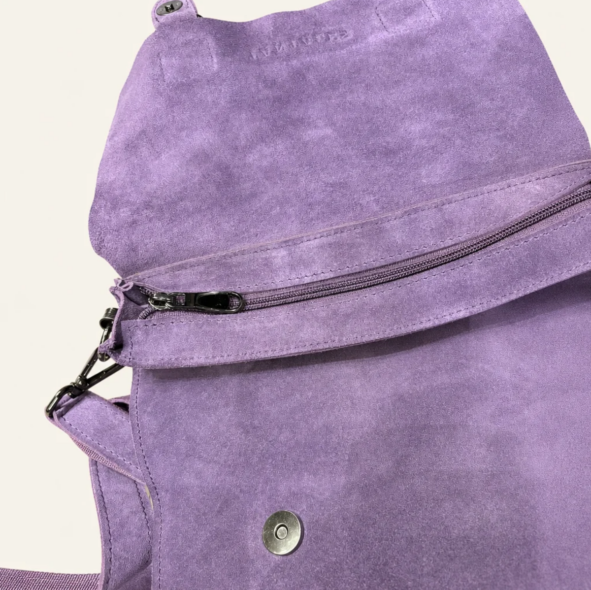 Suede Sling bag