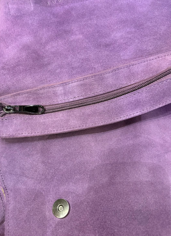 Suede Sling bag