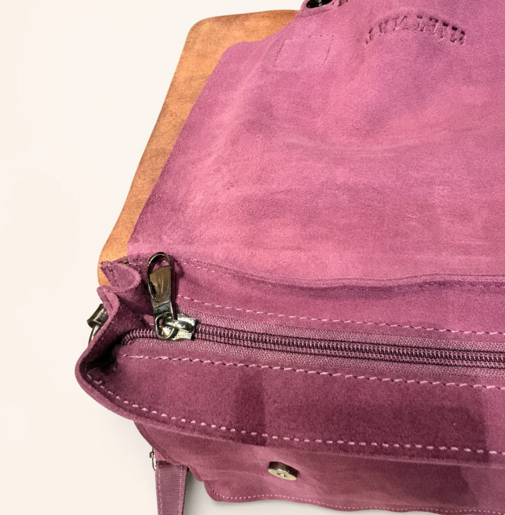 Suede Sling bag