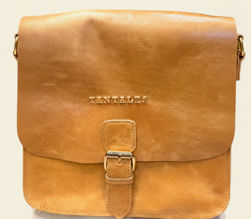 Tantales Leather flap Bag