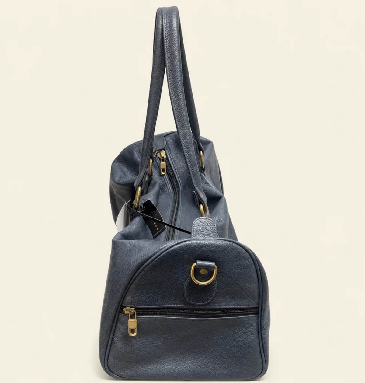 Tan Tales Atlantic Leather Duffel Bag