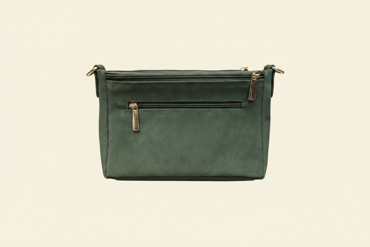 Tan Tales Suede Crossbody