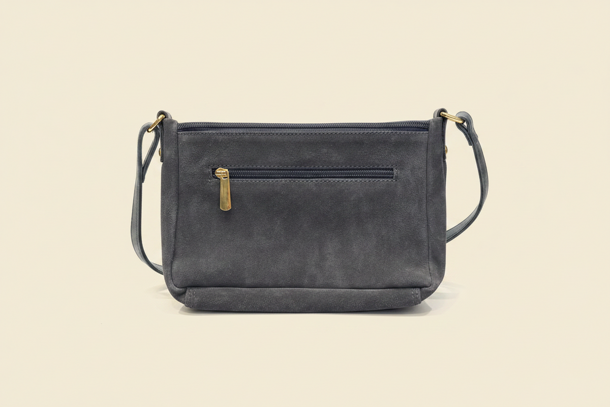Tan Tales Suede Crossbody