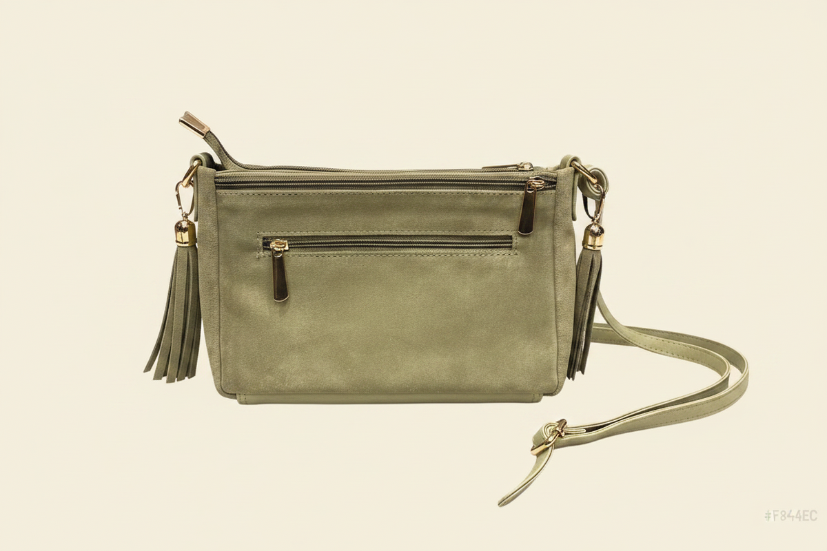 Tan Tales Suede Crossbody
