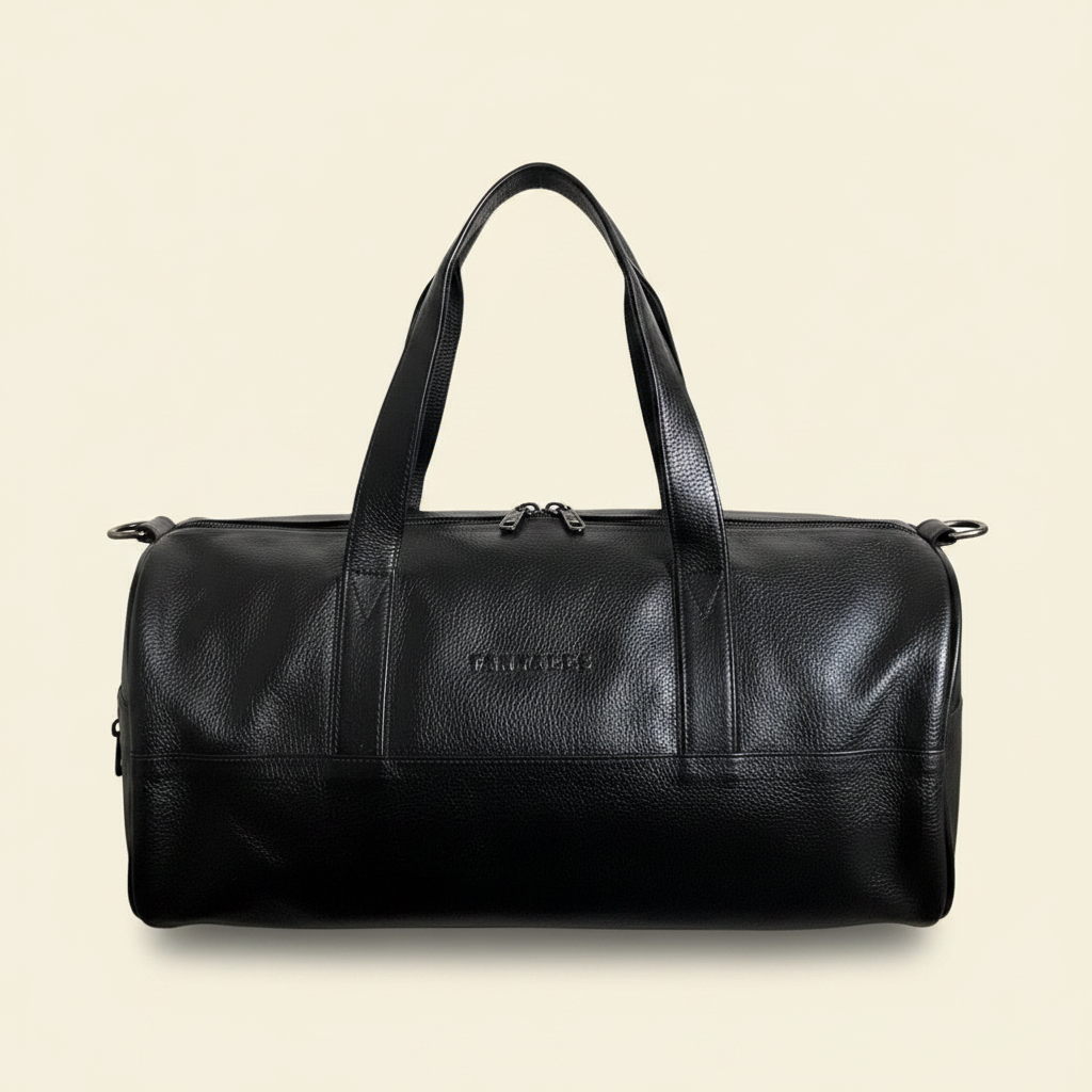 Black Duffle - Front