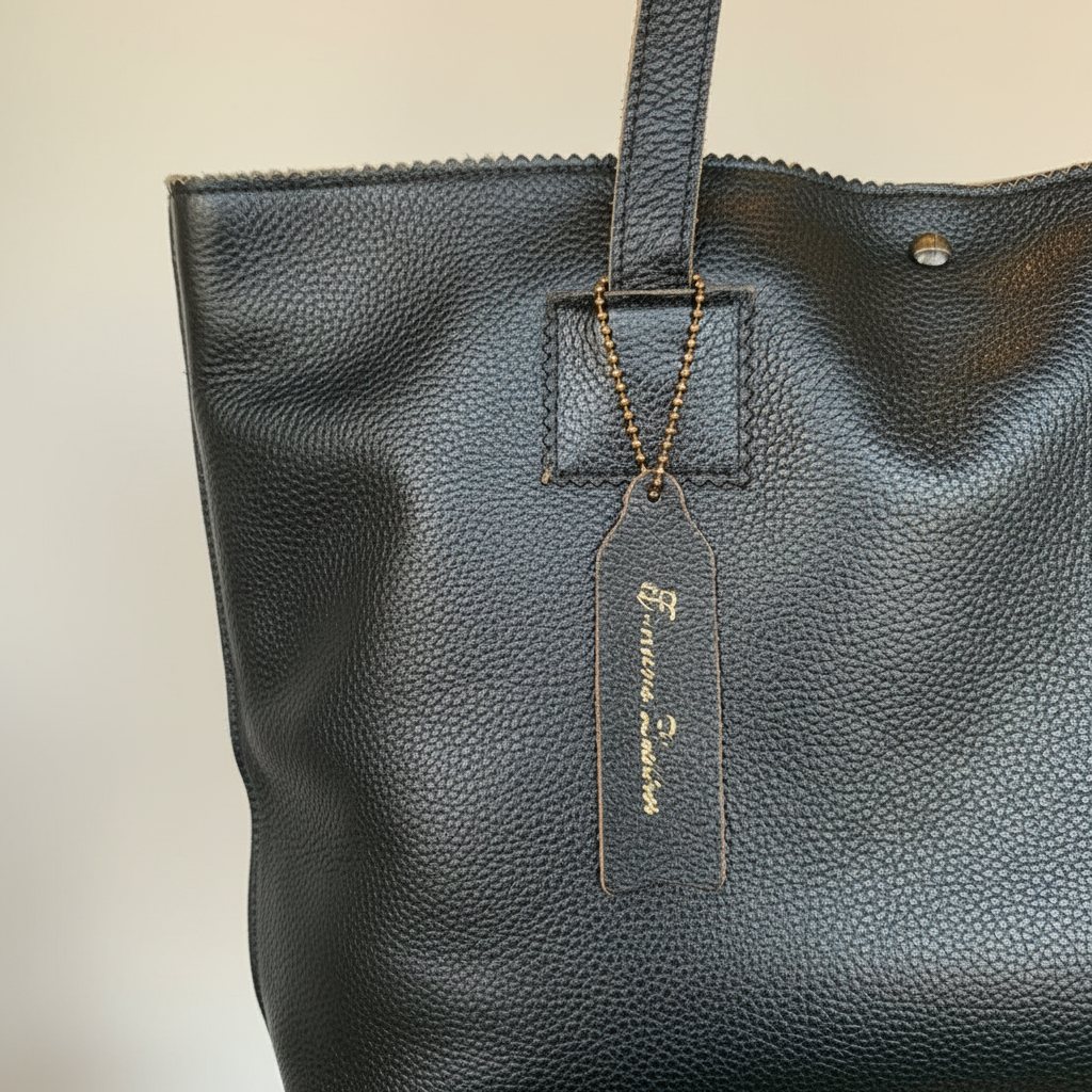 Black Tote - Detail
