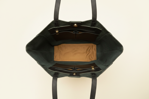 Black Tote - Interior