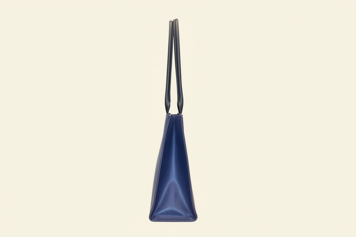 Tan Tales Leather Tote Bag