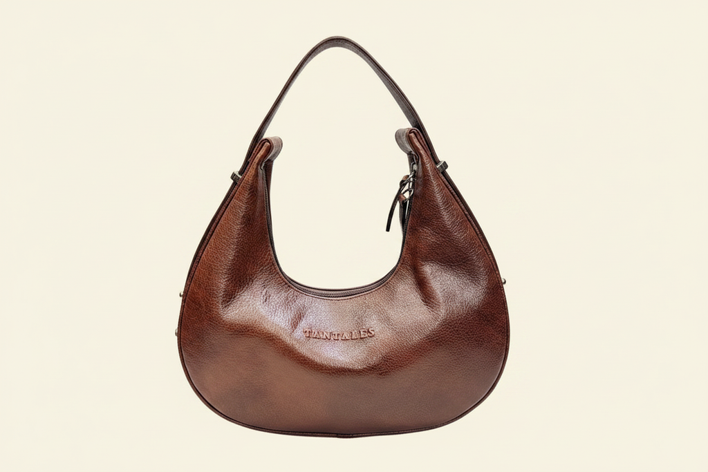 Brown Front Strap – Cream BG