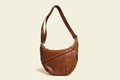 Tan Tales Luna Crescent Hobo Bag