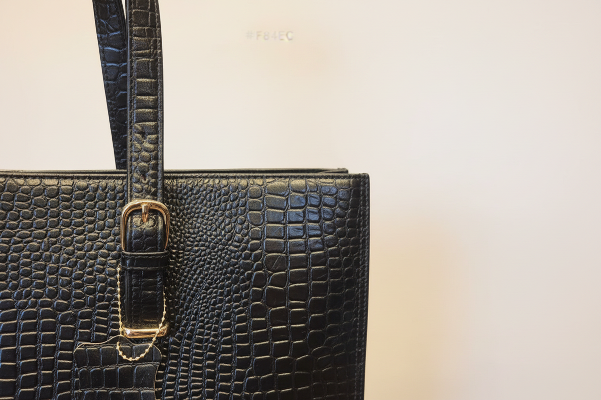 Buckle Close-up – Cream BG
