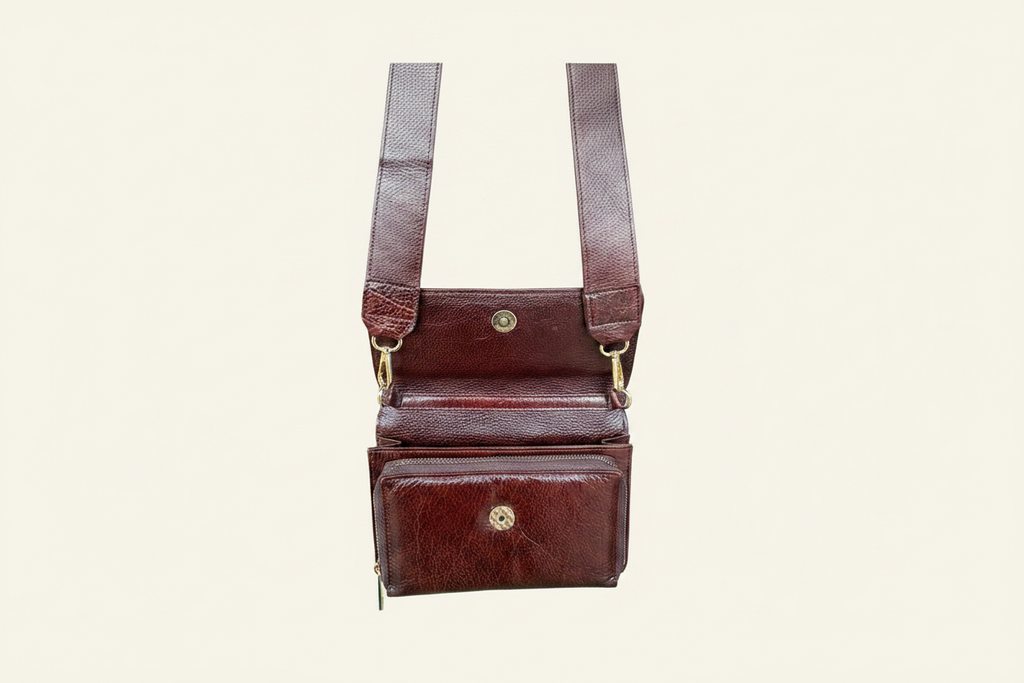 Burgundy City Sling - Interior