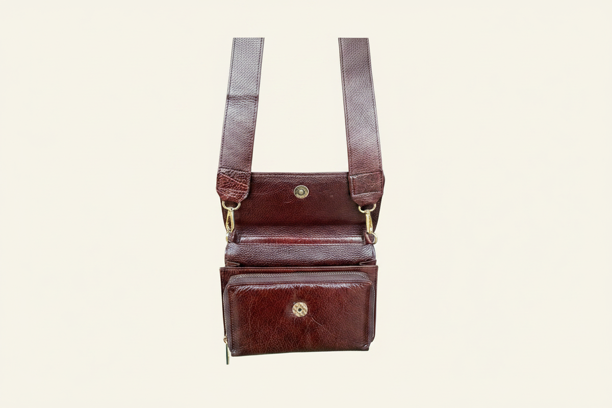 Burgundy City Sling - Interior