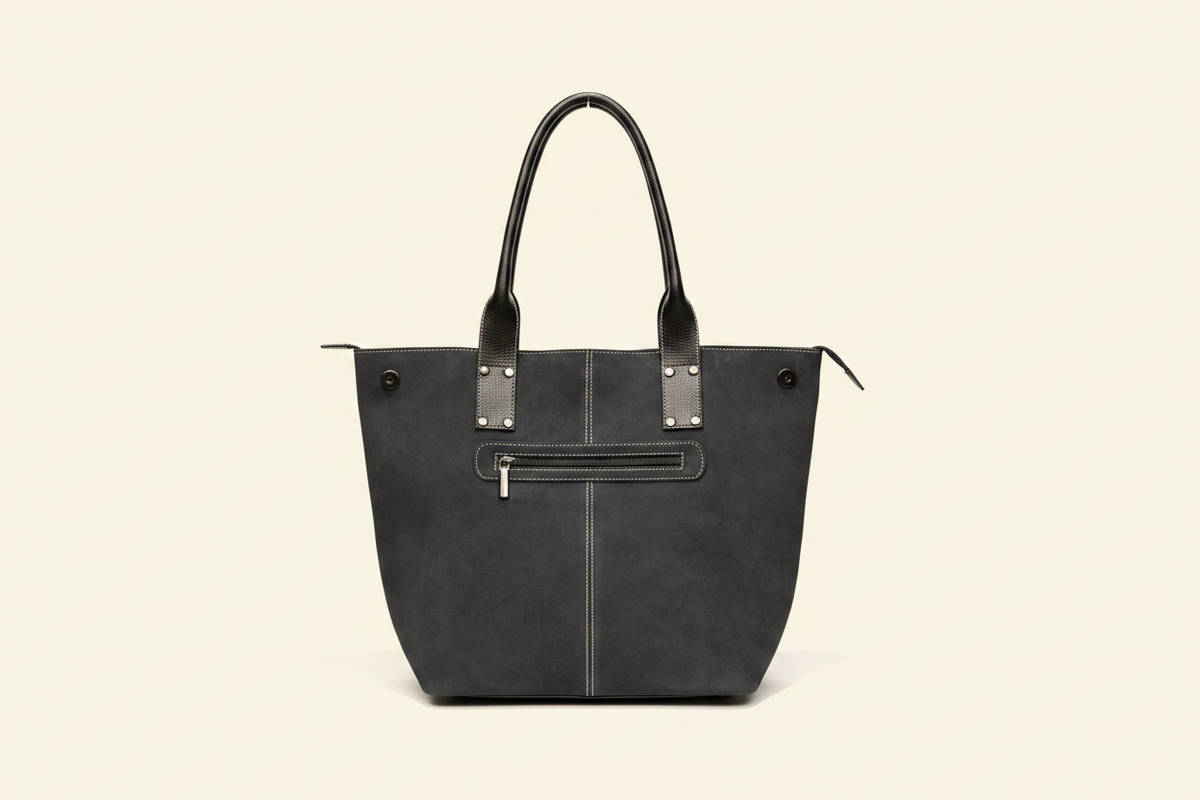 Charcoal Front – Cream BG