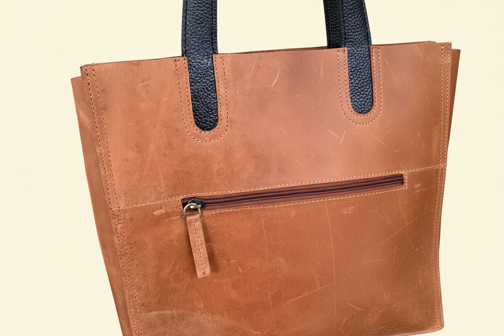 Close-up zipper detail