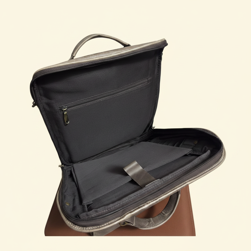 Grey Backpack - Front Panel