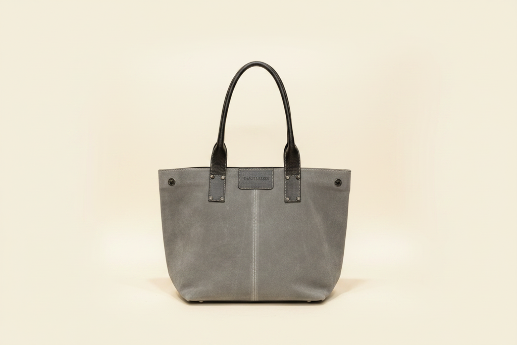 Grey Front Logo – Cream BG
