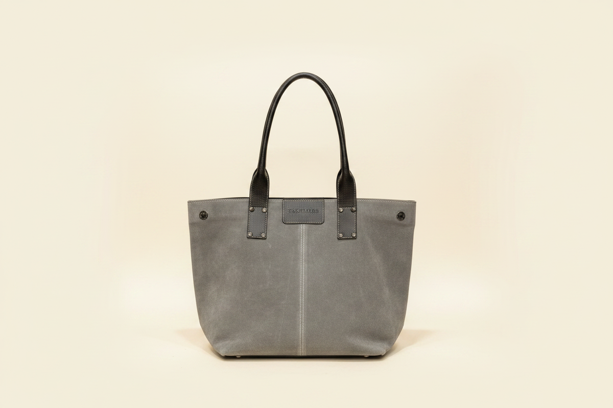 Grey Front Logo – Cream BG