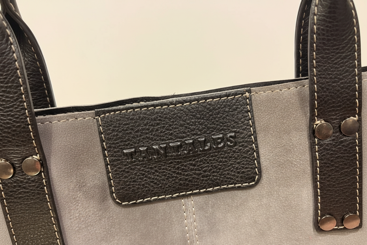 Grey Logo Detail – Cream BG