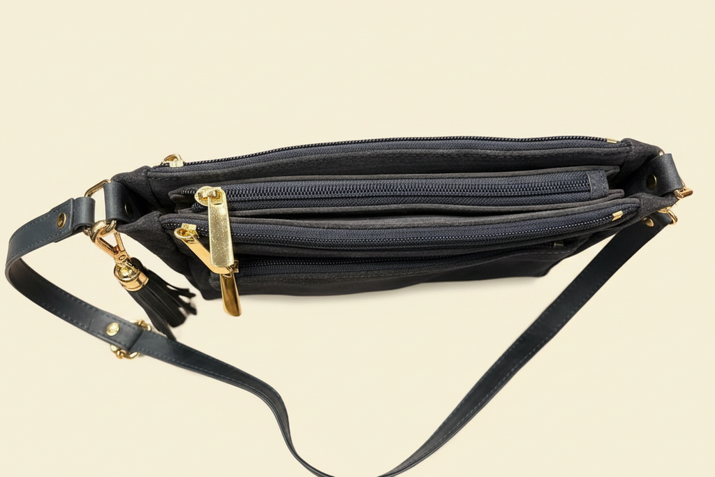 Tan Tales Suede Crossbody