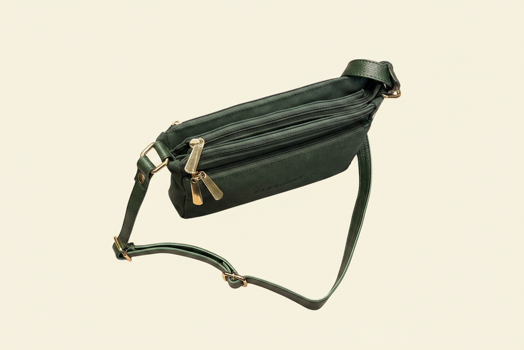 Tan Tales Suede Crossbody