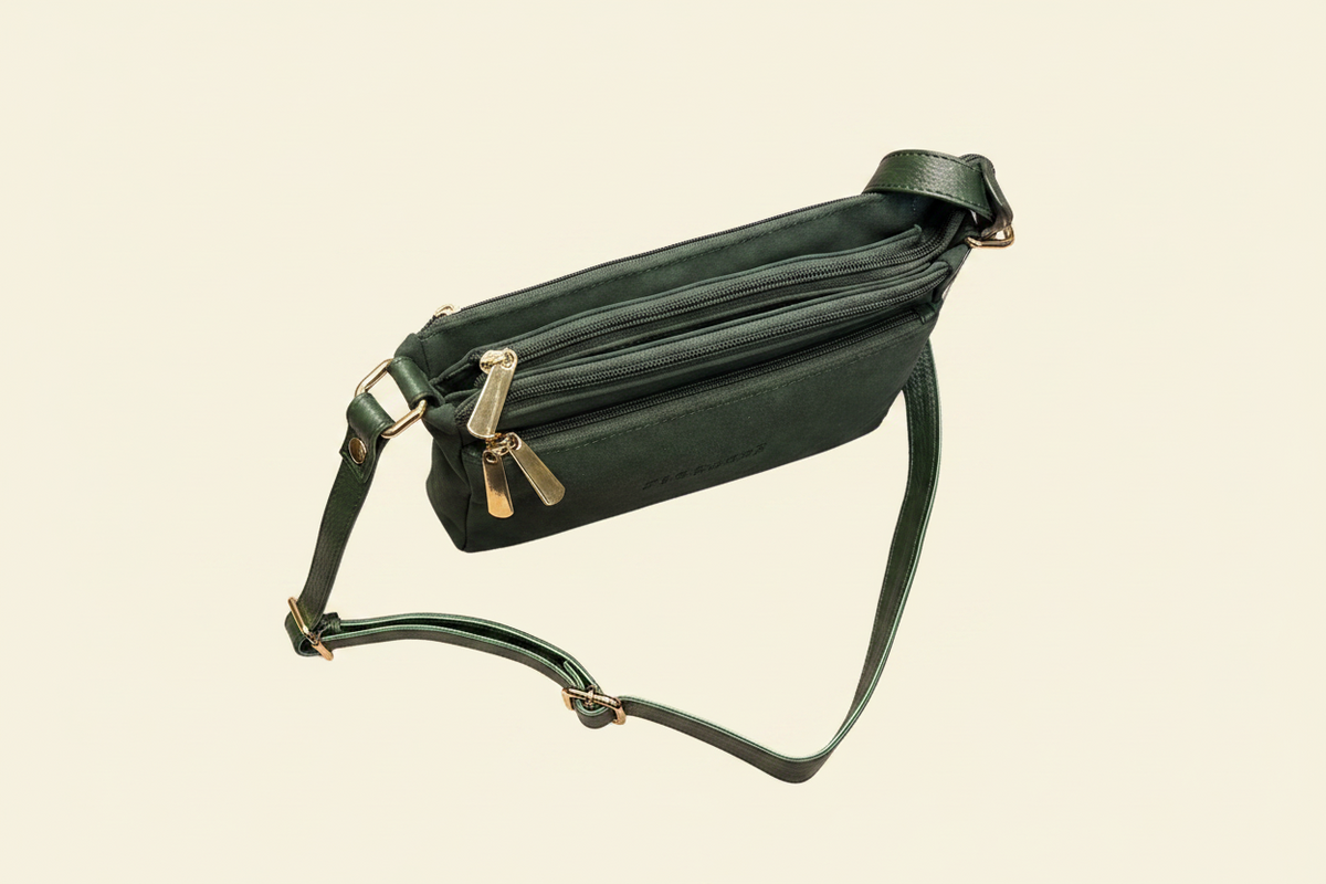 Tan Tales Suede Crossbody
