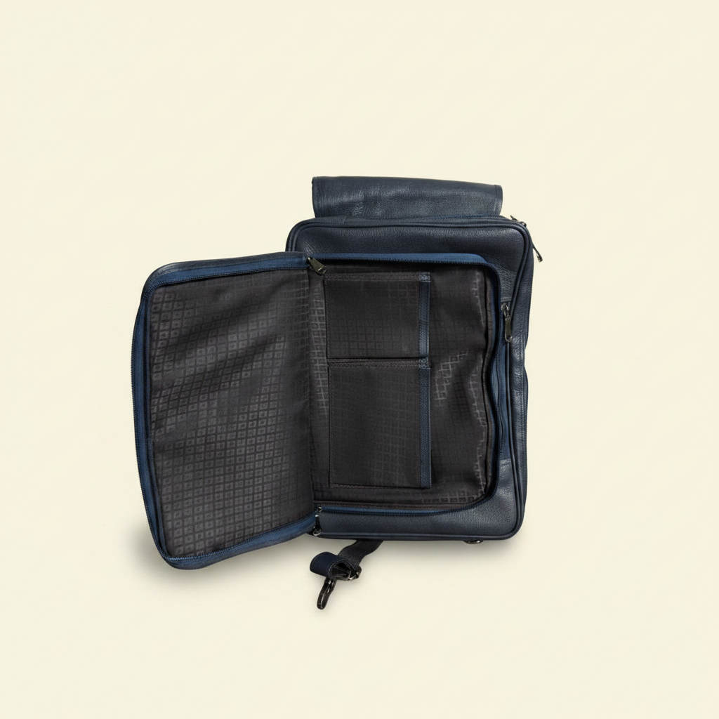 Navy Backpack - Detail