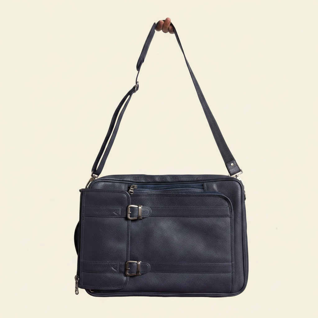 Navy - Crossbody Held