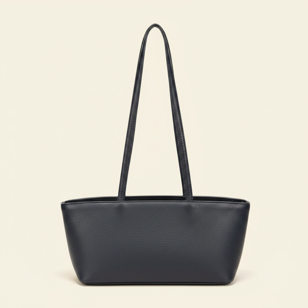 Navy Dome Tote - Back
