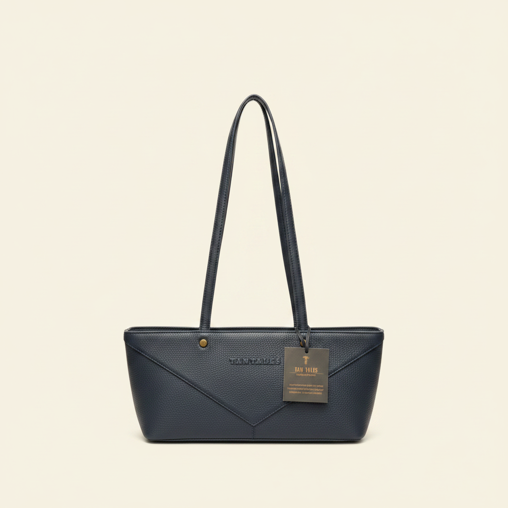 Navy Dome Tote - Front