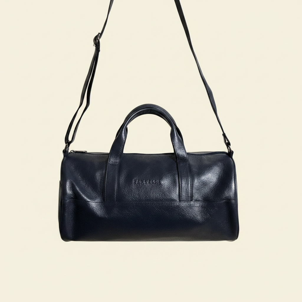 Navy Duffle - Side