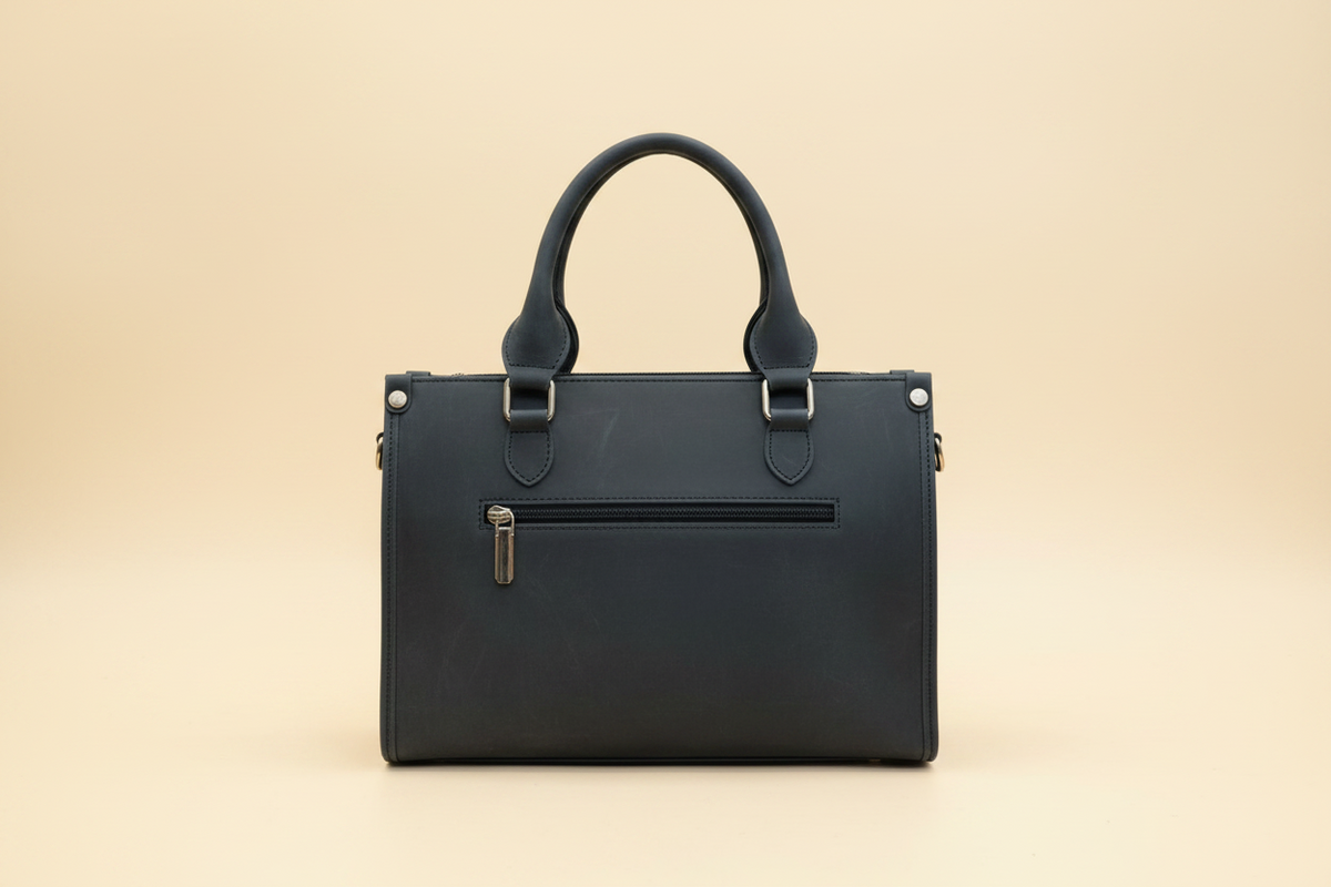 Nomad Satchel – Oil Pull-Up Leather