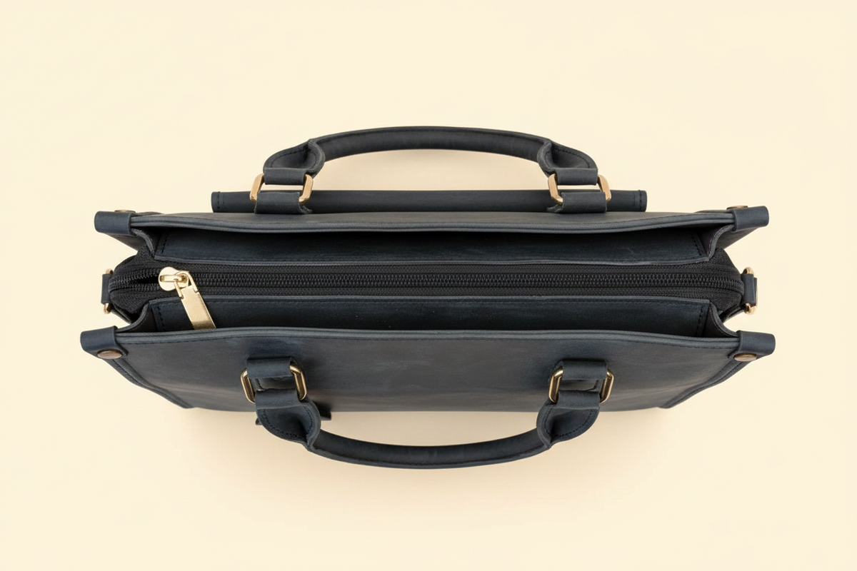 Nomad Satchel – Oil Pull-Up Leather