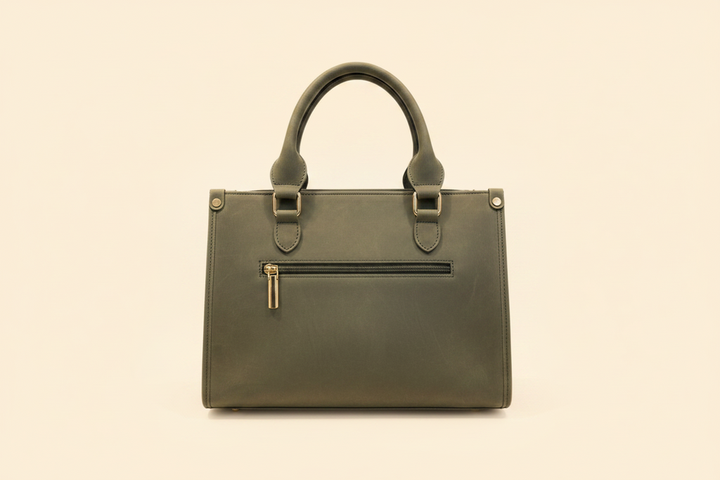 Nomad Satchel – Oil Pull-Up Leather
