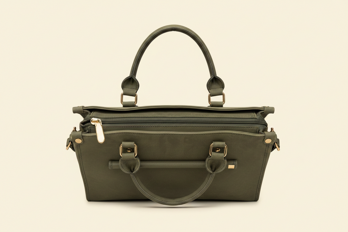 Nomad Satchel – Oil Pull-Up Leather