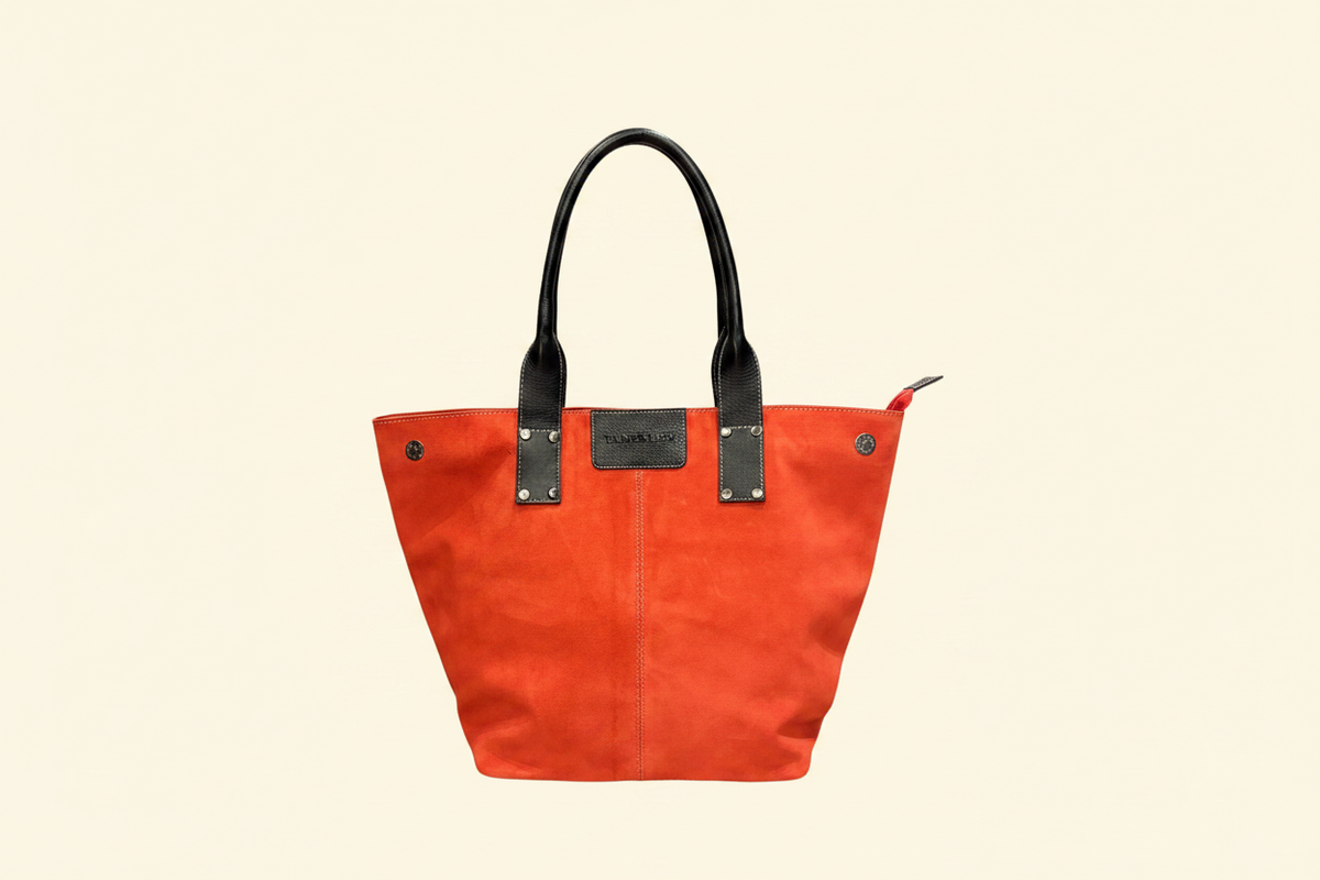 Orange-Black Front Logo – Cream BG