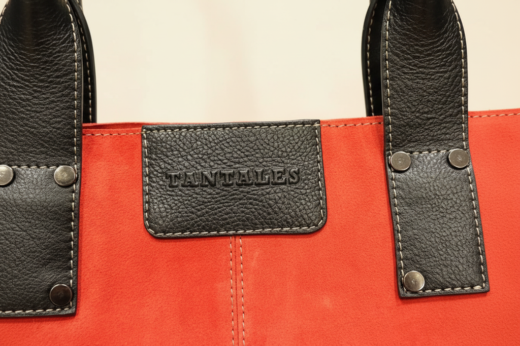 Orange-Black Logo Detail – Cream BG
