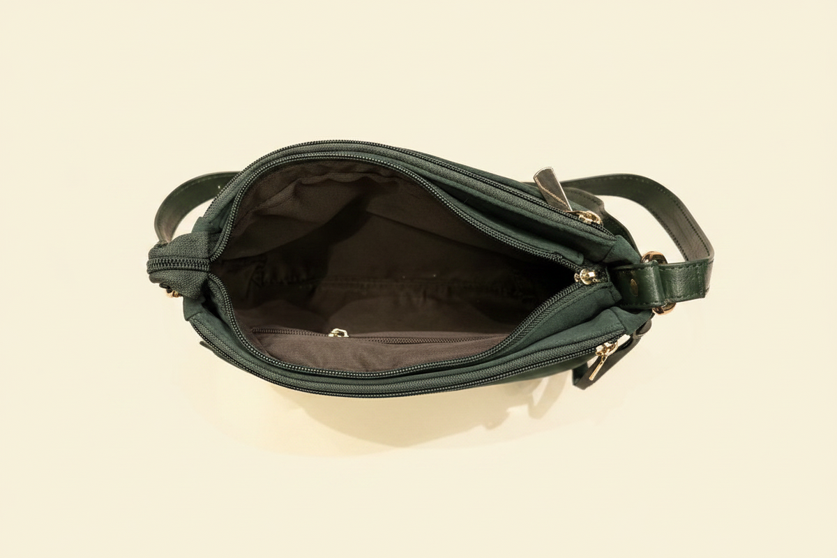 Tan Tales Suede Crossbody