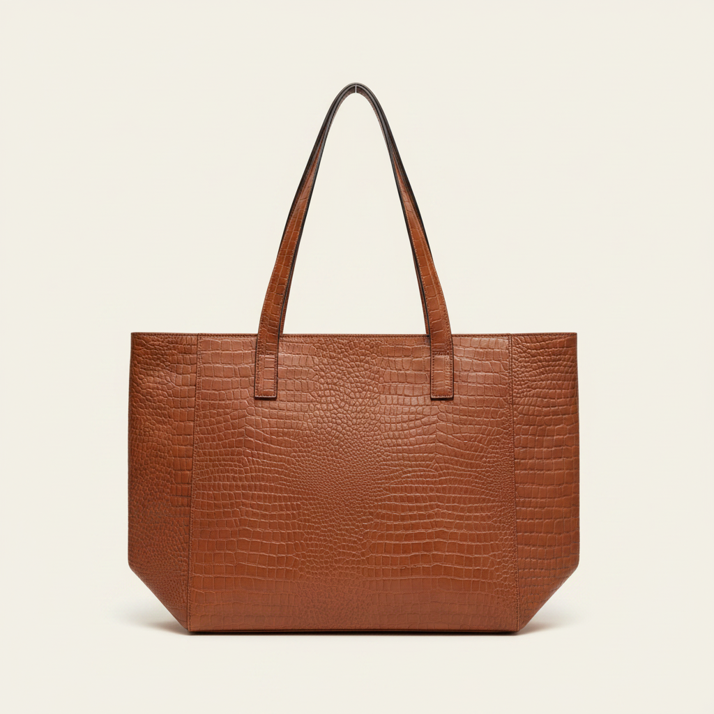 Tan Tote - Front