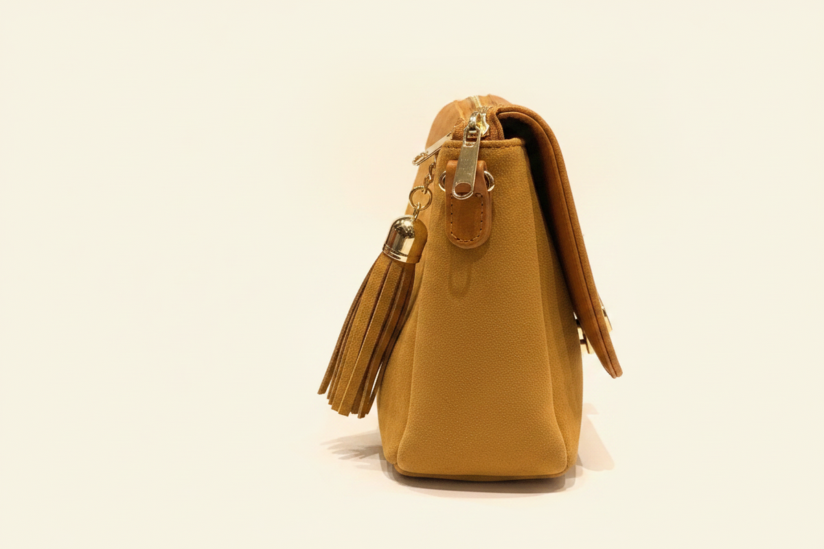 Tan Tales Suede Crossbody