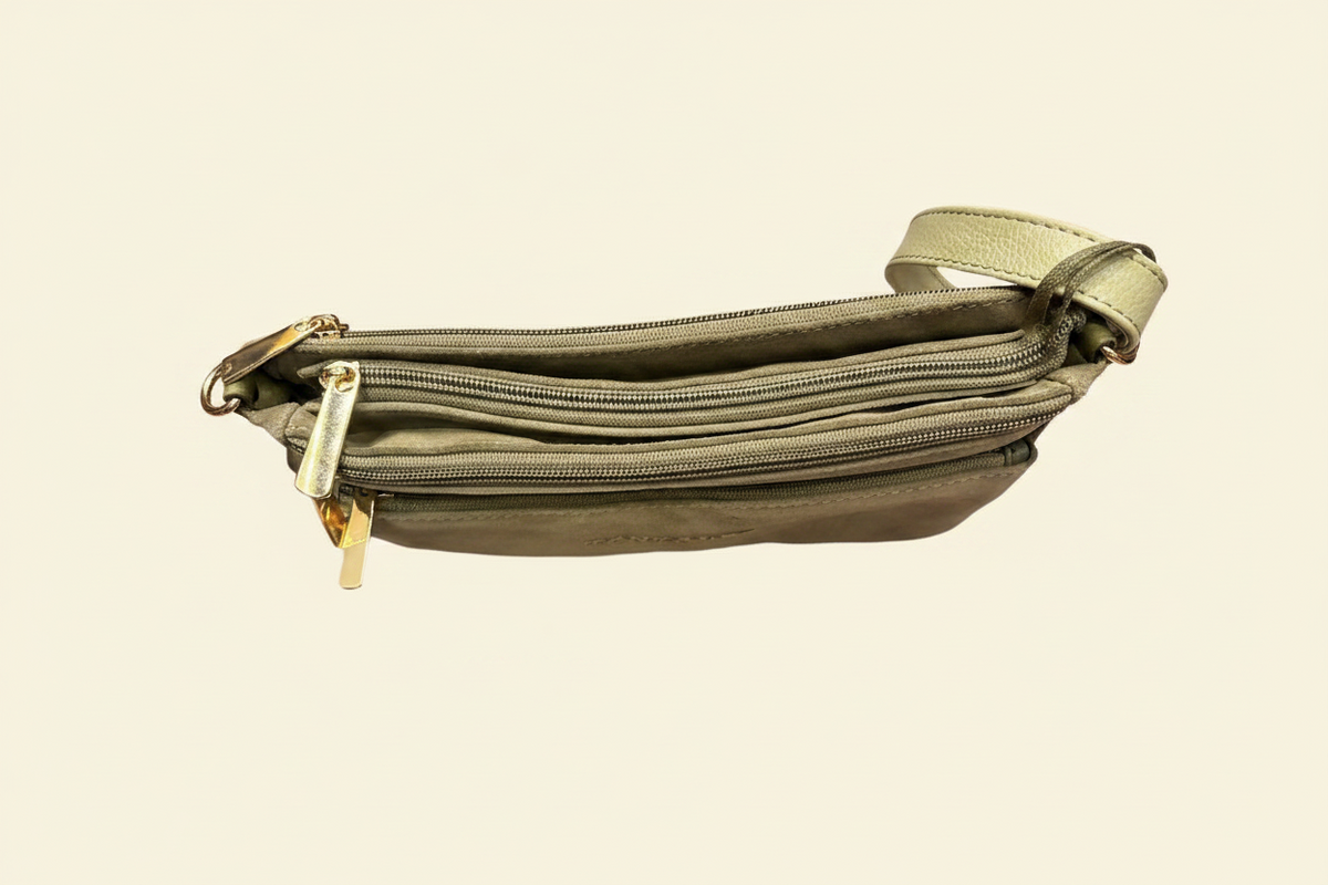 Tan Tales Suede Crossbody